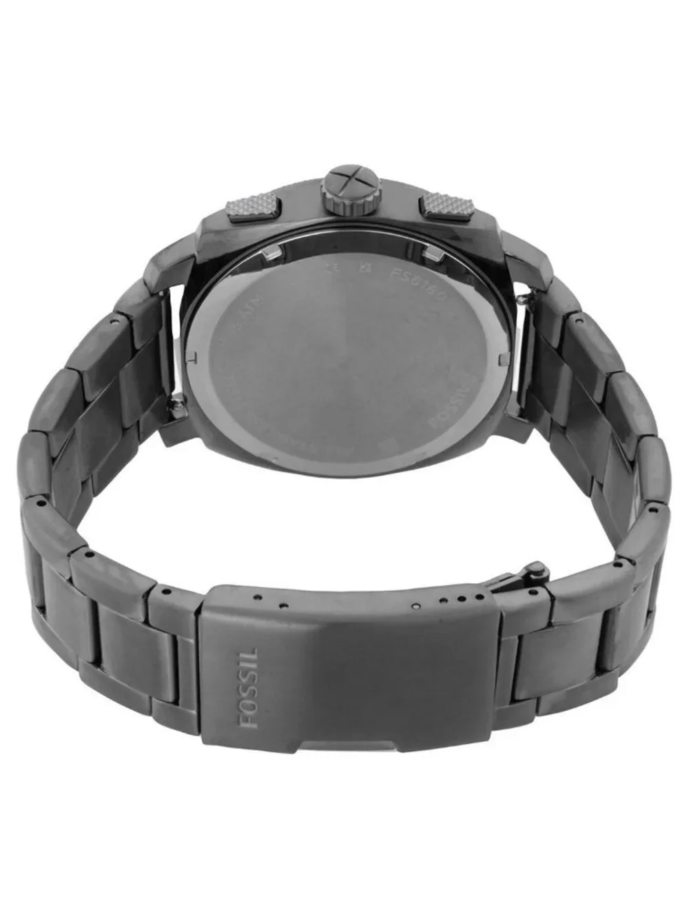 NWT Fossil Machine Chronograph Quartz Gunmetal Dial Men's Watch